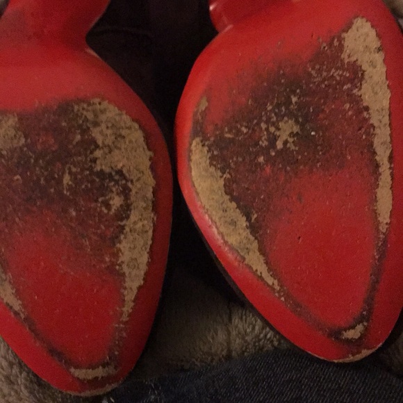 Christian Louboutin Contente 100 Veau Velours - Picture 7 of 8